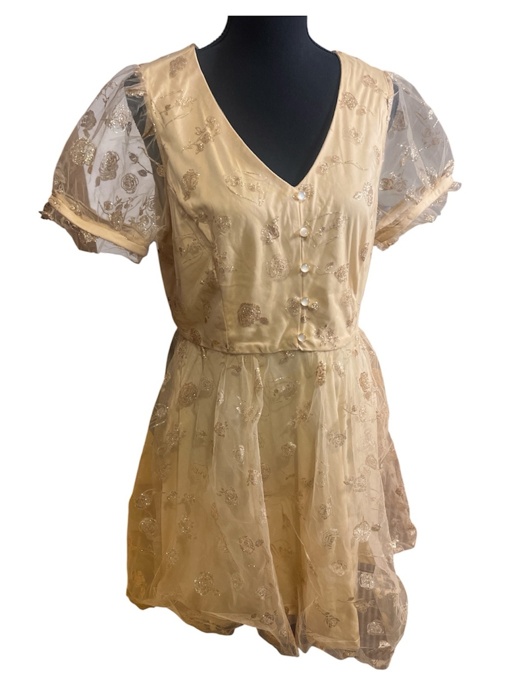 Disney Hot Topic Beauty and the Beast Belle Dress L